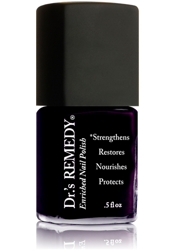 DARING Dark Plum Enriched Nail Polish