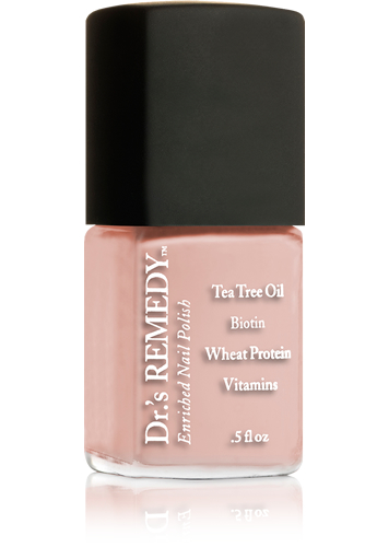 POLISHED Pale Peach Enriched Nail Polish